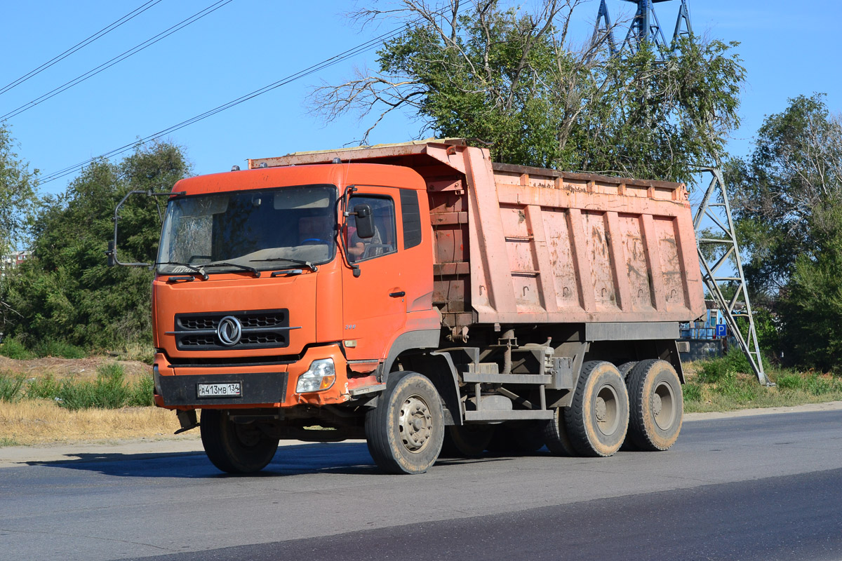 Волгоградская область, № А 413 МВ 134 — Dongfeng KC DFL3251A1