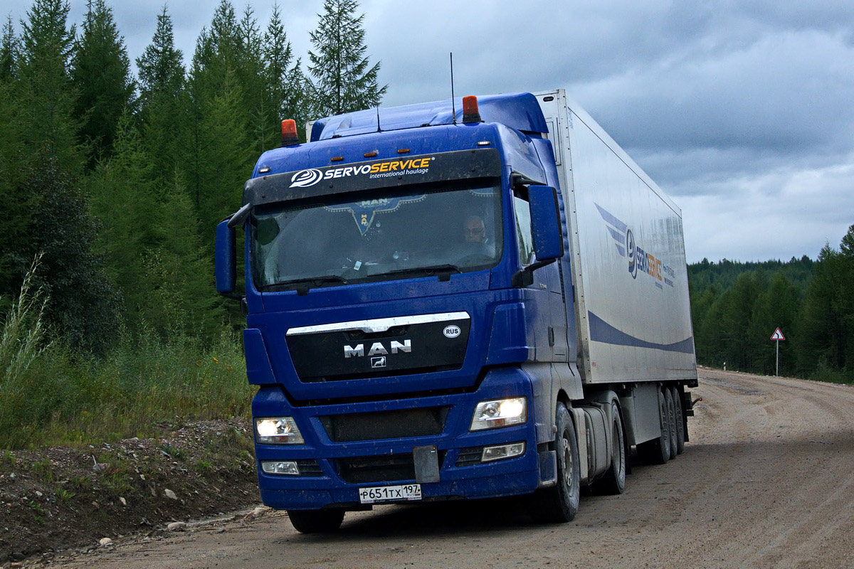 Москва, № Р 651 ТХ 197 — MAN TGX ('2007) 18.440