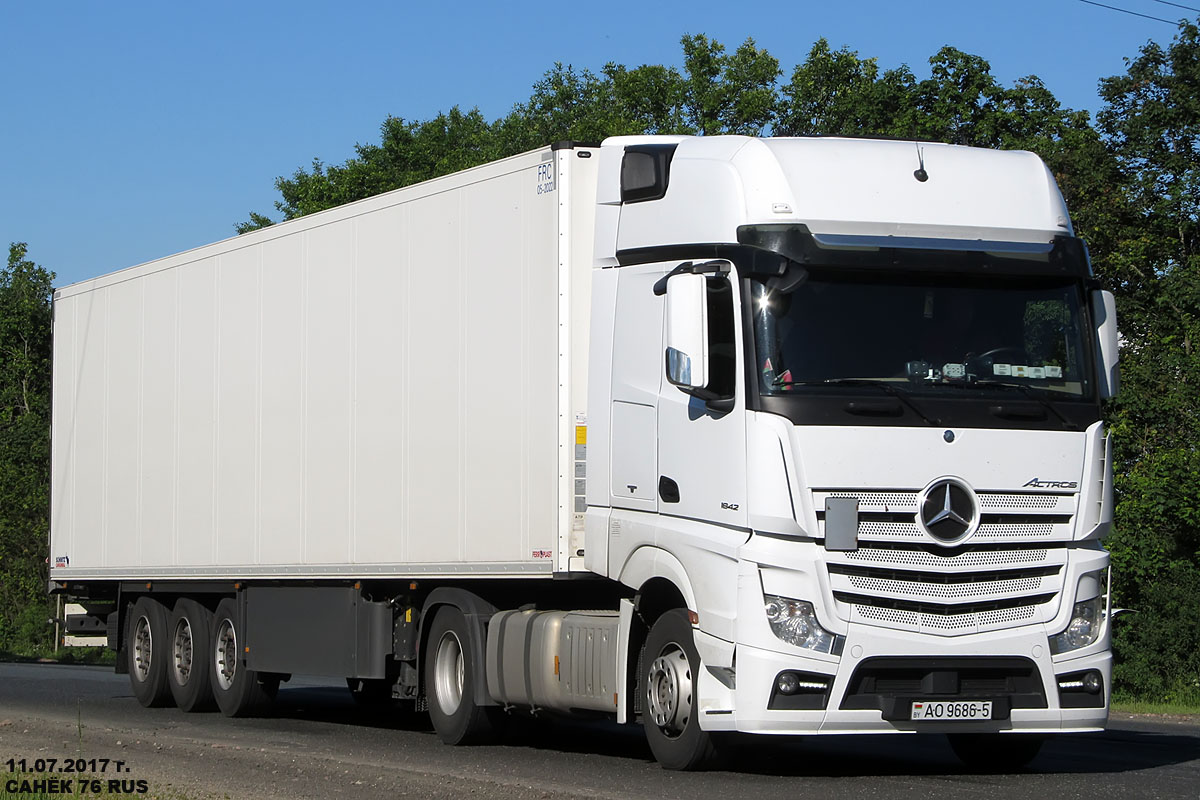 Минская область, № АО 9686-5 — Mercedes-Benz Actros ('2011) 1842