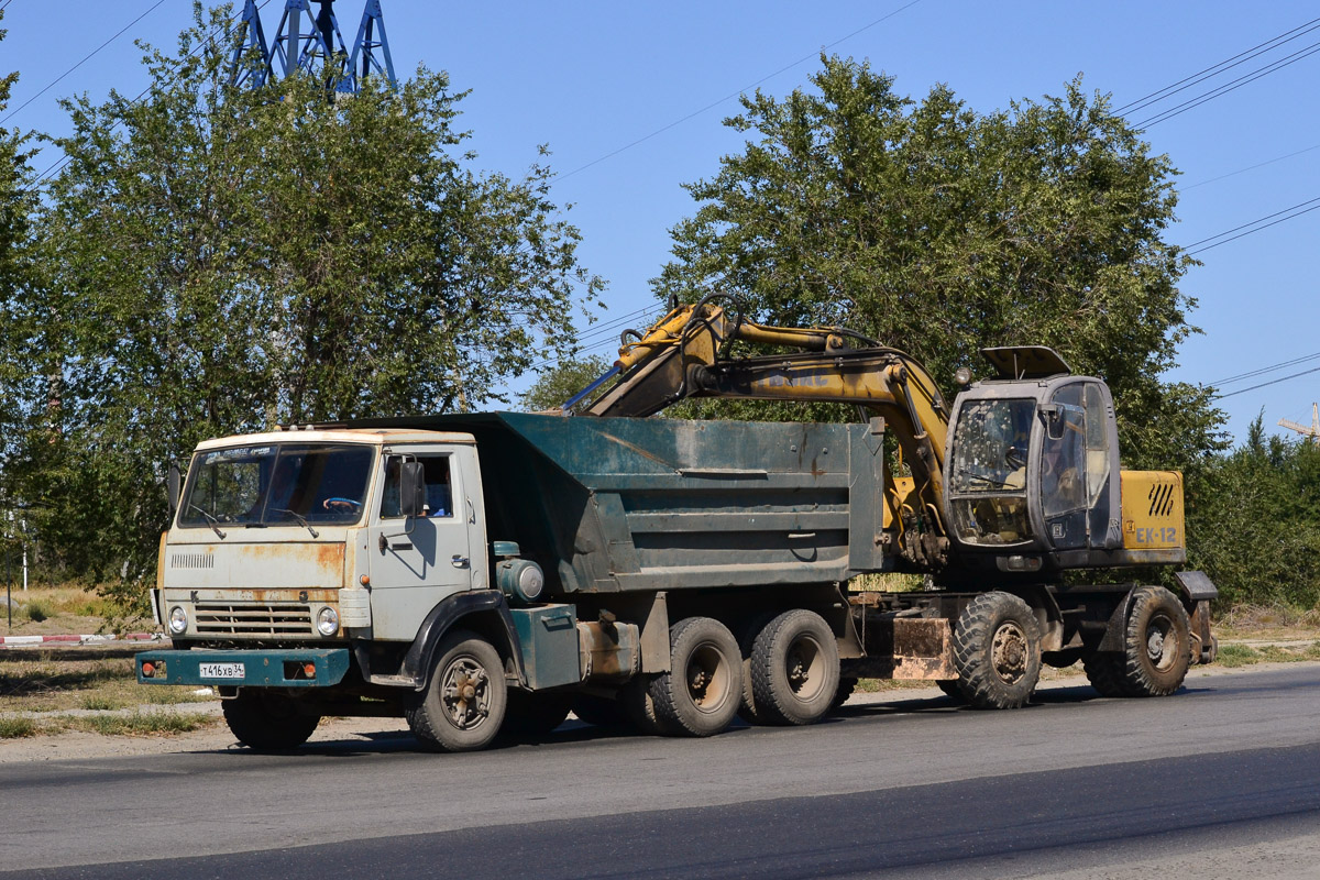 Волгоградская область, № Т 416 ХВ 34 — КамАЗ-55111 [551110]