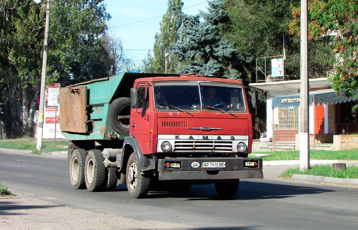 Запорожская область, № АР 7415 ВЕ — КамАЗ-55111 [551110]