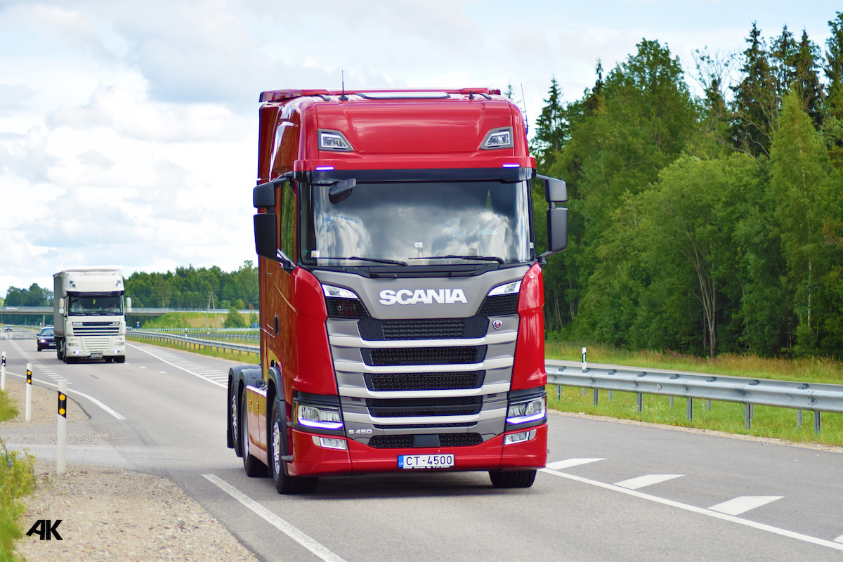 Латвия, № CT-4500 — Scania ('2016) S450
