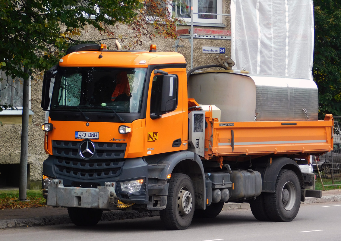 Эстония, № 473 BNH — Mercedes-Benz Arocs (общ.м)