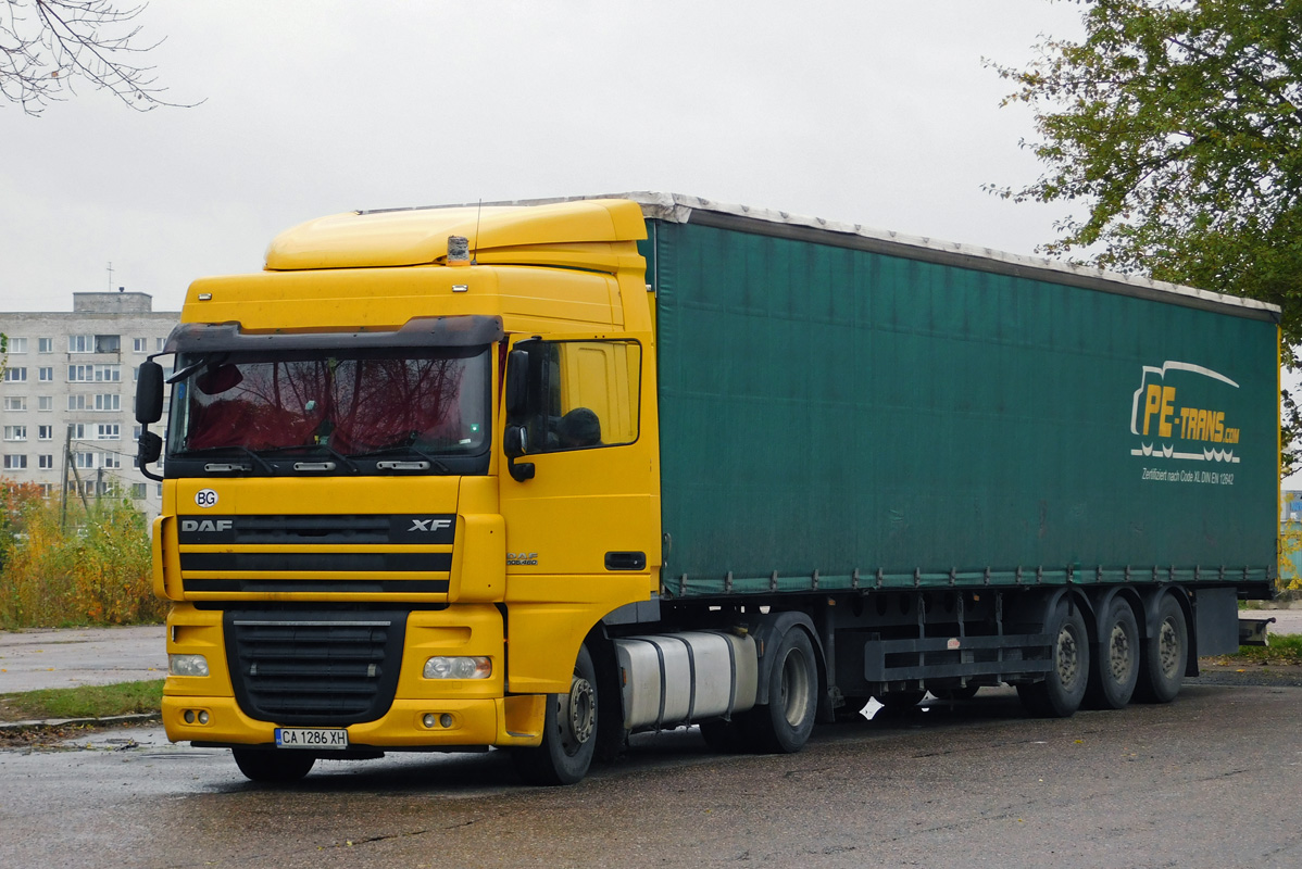 Болгария, № CA 1286 XH — DAF XF105 FT