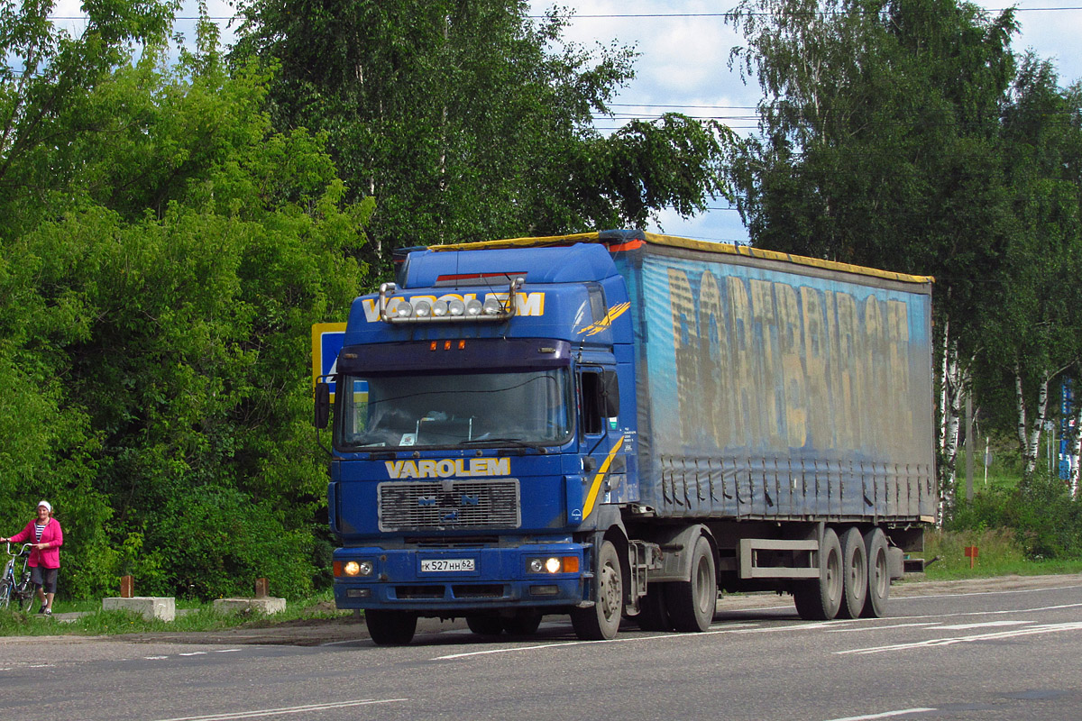 Рязанская область, № К 527 НН 62 — MAN F2000 18.403