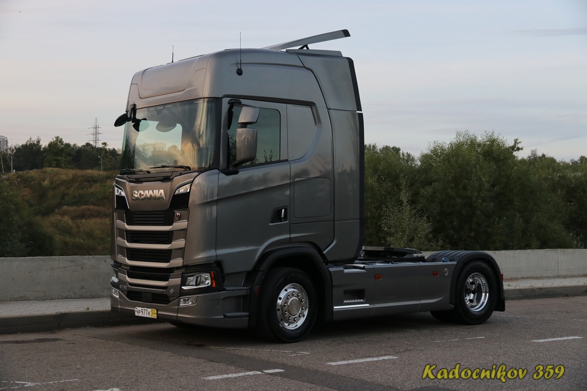 Московская область, № НР 977 К 50 — Scania ('2016) S730