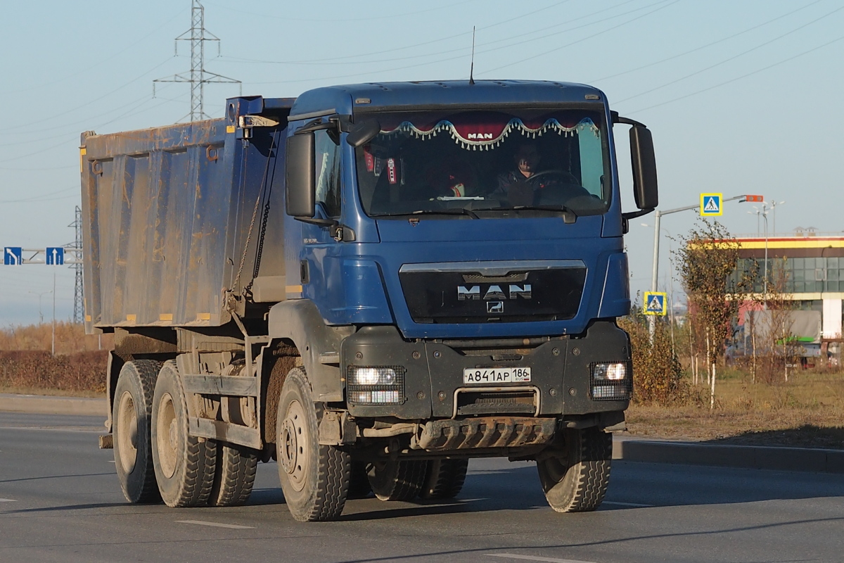 Ханты-Мансийский автоном.округ, № А 841 АР 186 — MAN TGS ('2007) 40.390