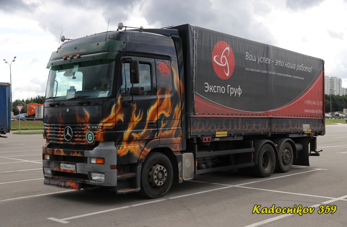 Орловская область, № Х 994 НН 57 — Mercedes-Benz Actros ('1997)