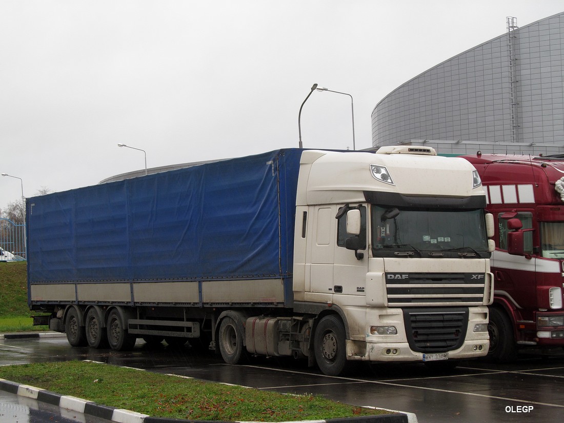 Польша, № WWY 33488 — DAF XF105 FT