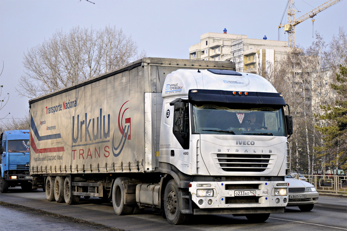 Кемеровская область, № О 233 АО 142 — IVECO Stralis ('2002) 430