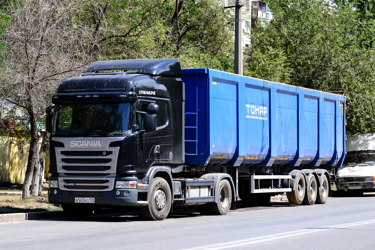 Волгоградская область, № В 565 КО 134 — Scania ('2013) G400