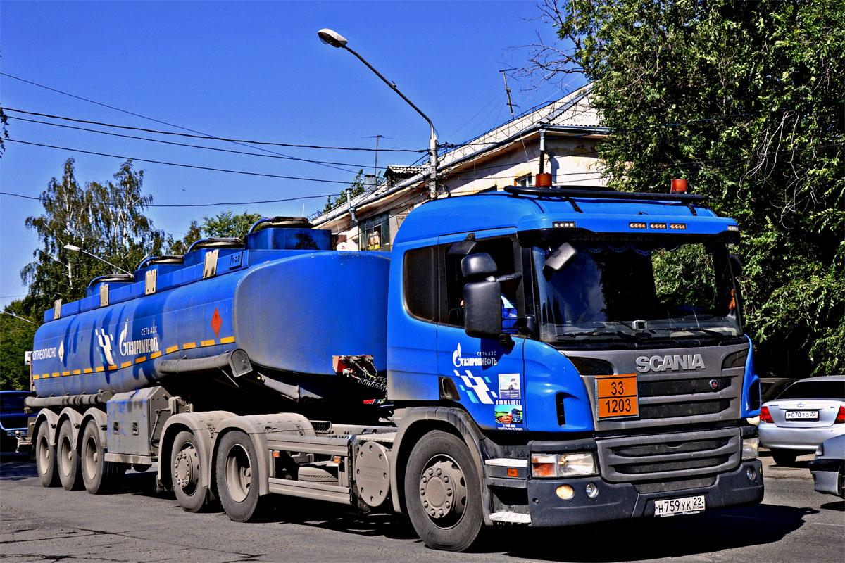 Алтайский край, № Н 759 УК 22 — Scania ('2011) P400