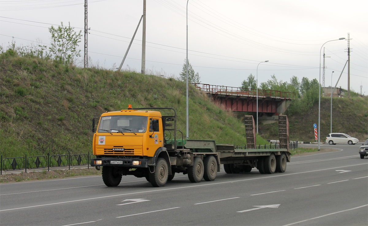 Красноярский край, № А 607 ВХ 24 — КамАЗ-43101