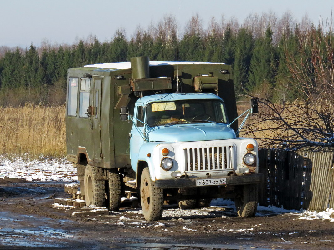 Кировская область, № У 607 ОХ 43 — ГАЗ-53-12