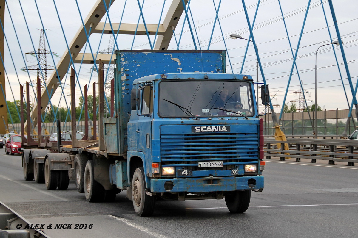 Санкт-Петербург, № Р 110 РО 78 — Scania (I) (общая модель)