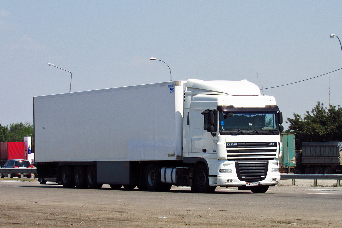 Гродненская область, № АІ 6777-4 — DAF XF105 FT