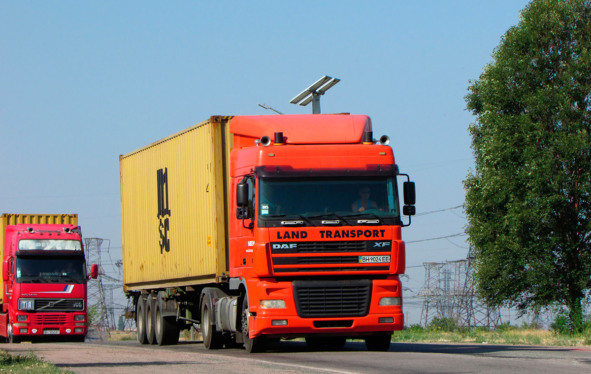 Одесская область, № ВН 9024 ЕЕ — DAF XF95 FT