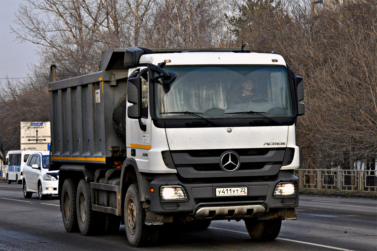 Алтайский край, № У 411 УТ 22 — Mercedes-Benz Actros '09 3336 [Z9M]