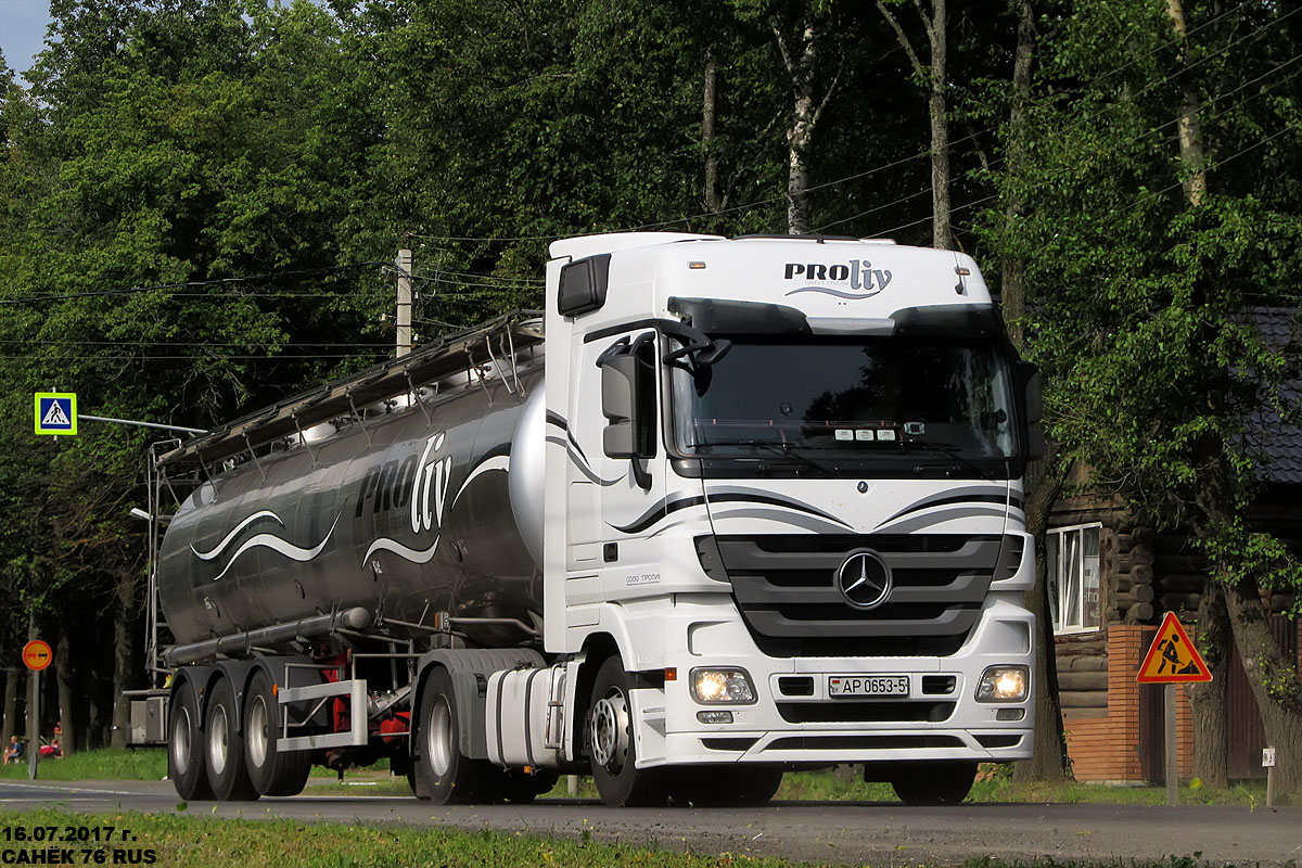 Минская область, № 1-55 — Mercedes-Benz Actros ('2009)