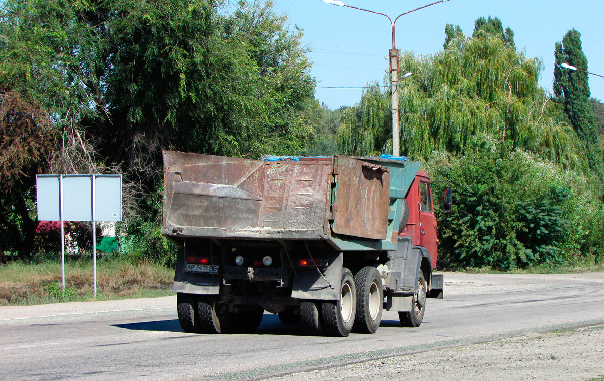 Запорожская область, № АР 7415 ВЕ — КамАЗ-55111 [551110]