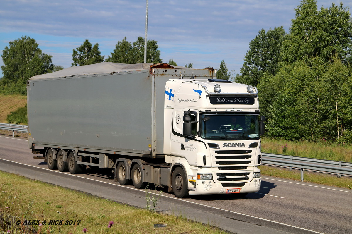 Финляндия, № VZC-577 — Scania ('2009) R560