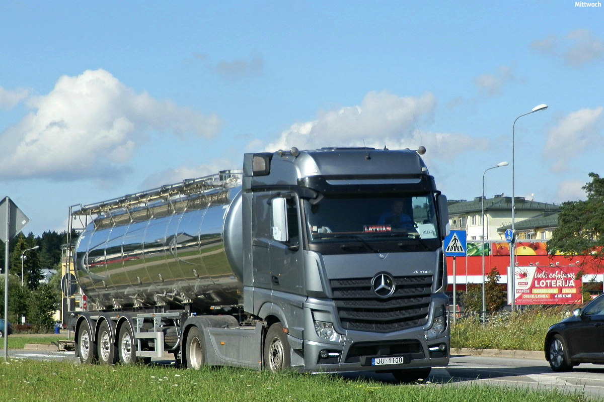 Латвия, № JU-1100 — Mercedes-Benz Actros ('2011)