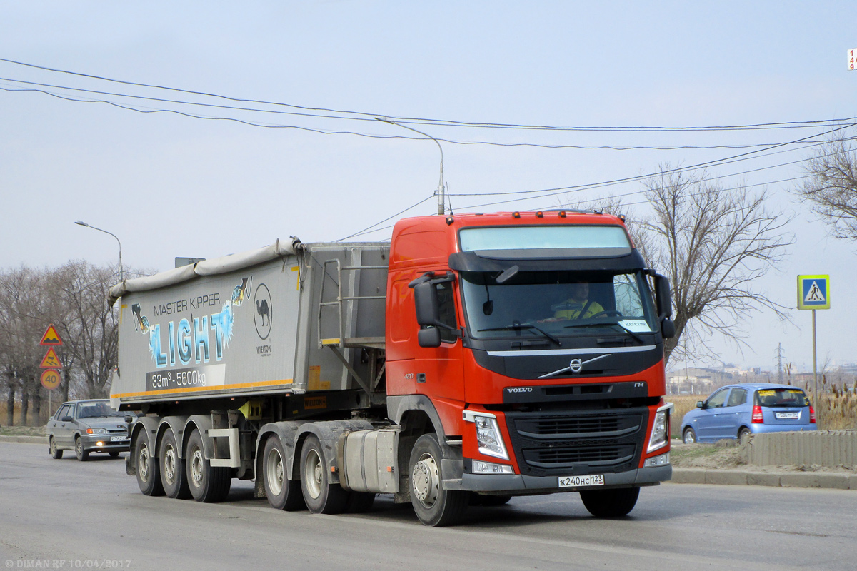 Волгоградская область, № К 240 НС 123 — Volvo ('2013) FM.420 [X9P]