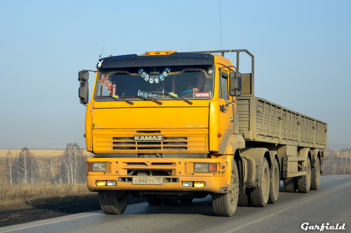 Кемеровская область, № О 840 ТС 70 — КамАЗ-65116 [651160]