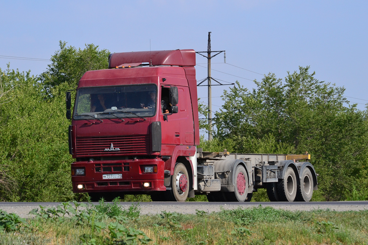 Волгоградская область, № М 757 СС 34 — МАЗ-544008