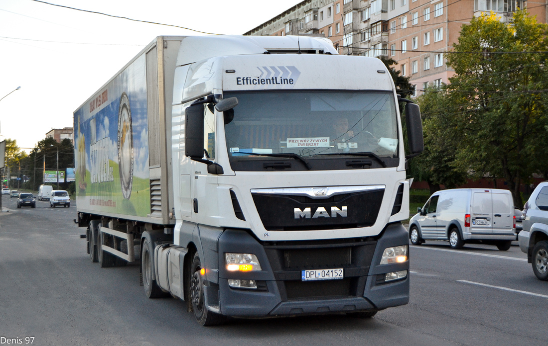 Польша, № DPL 04152 — MAN TGX ('2012) 18.440