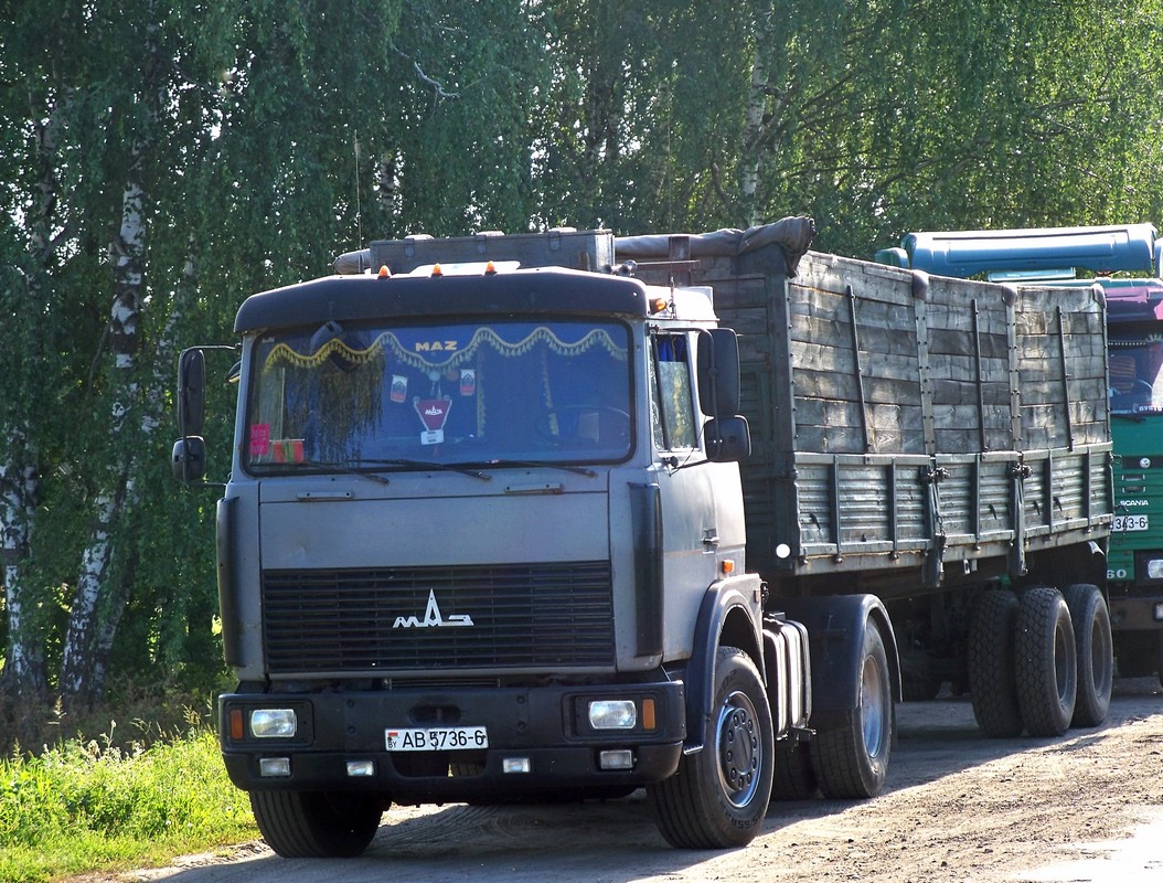 Могилёвская область, № АВ 5736-6 — МАЗ-5432 (общая модель)