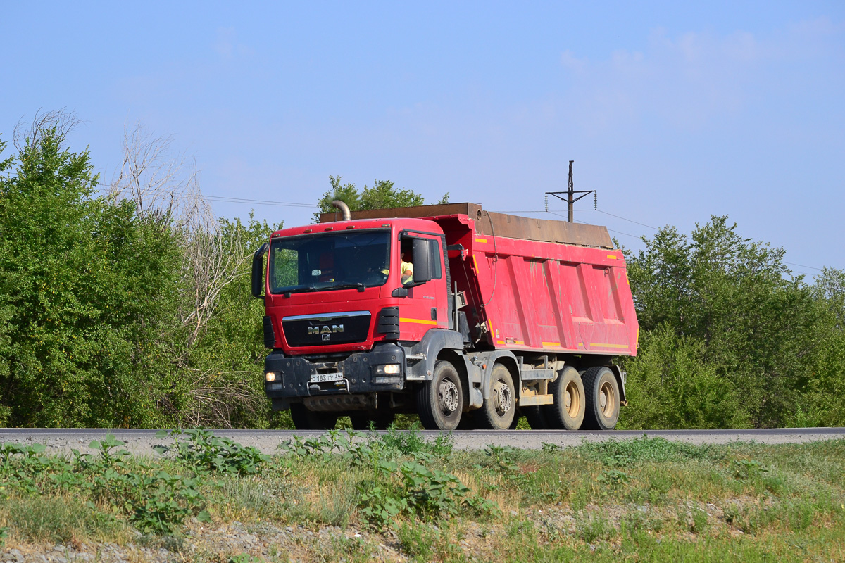 Волгоградская область, № С 183 ТУ 34 — MAN TGS ('2007) 41.400