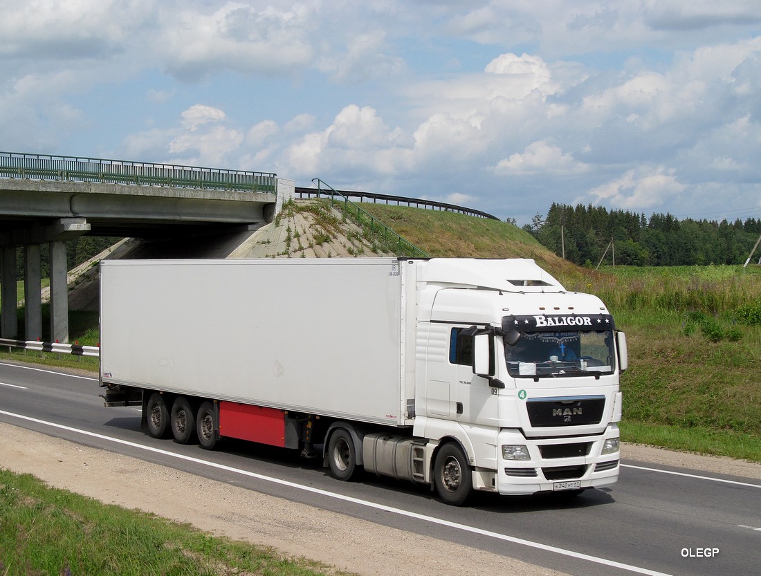 Смоленская область, № К 240 НТ 67 — MAN TGX ('2007) 18.400