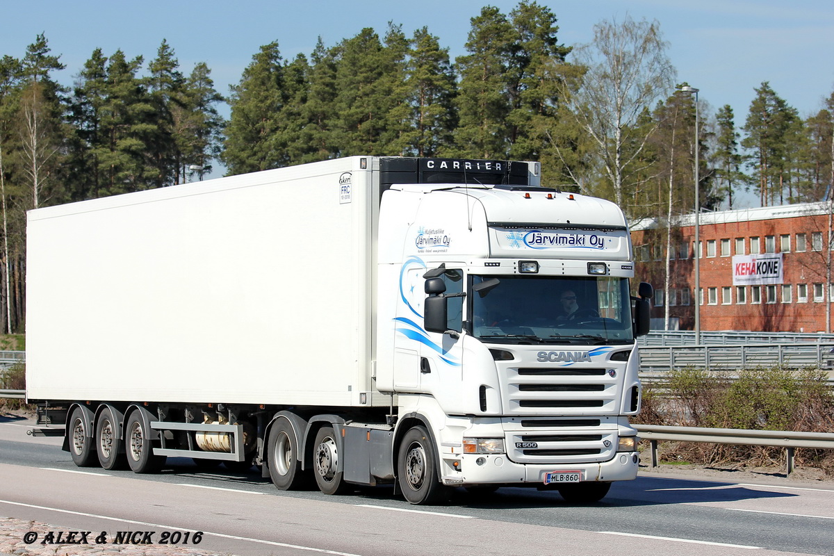 Финляндия, № MLB-860 — Scania ('2004) R500