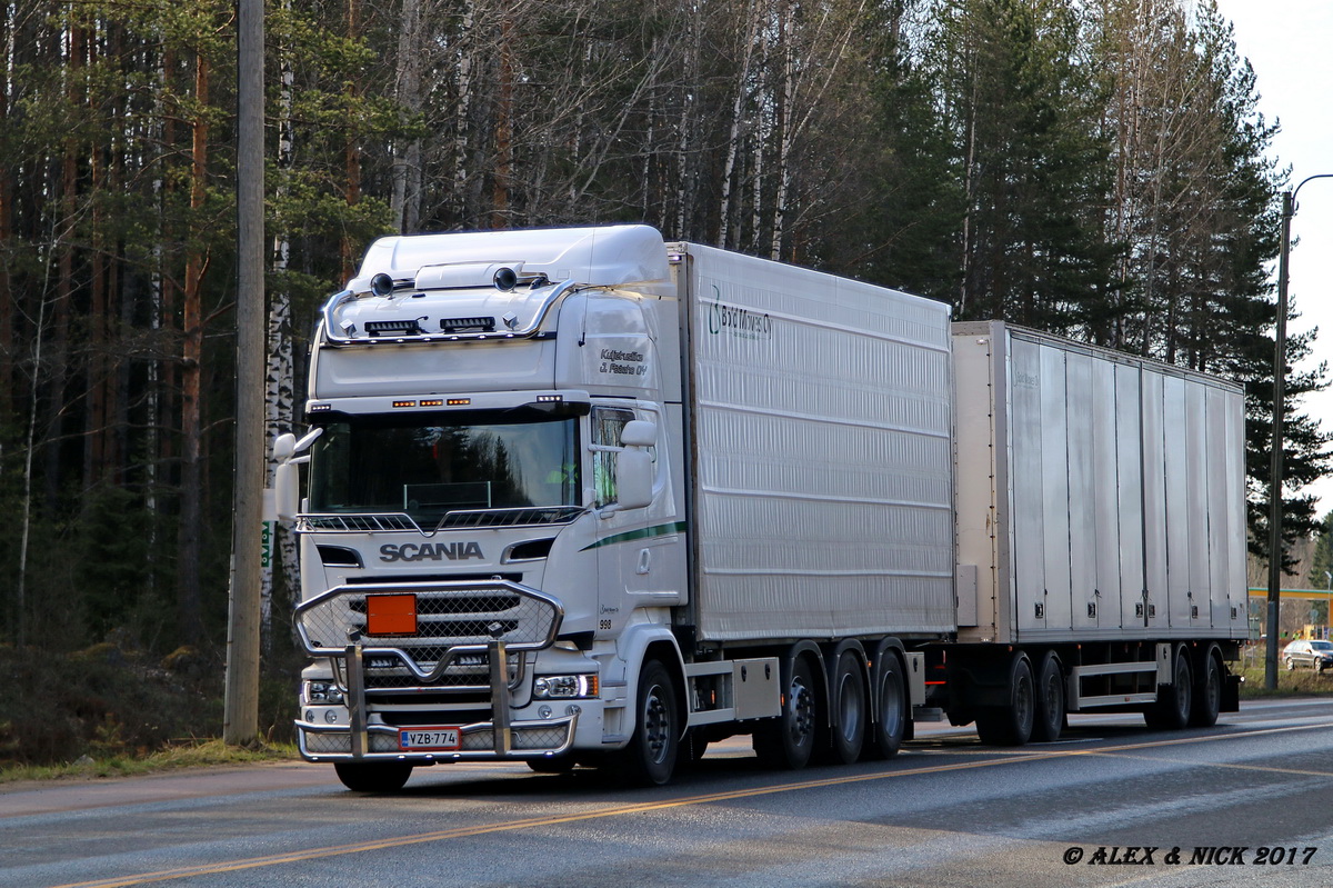 Финляндия, № VZB-744 — Scania ('2013, общая модель)