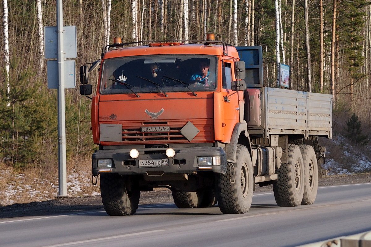 Ямало-Ненецкий автоном.округ, № А 354 НС 89 — КамАЗ-43118-10 [43118K]