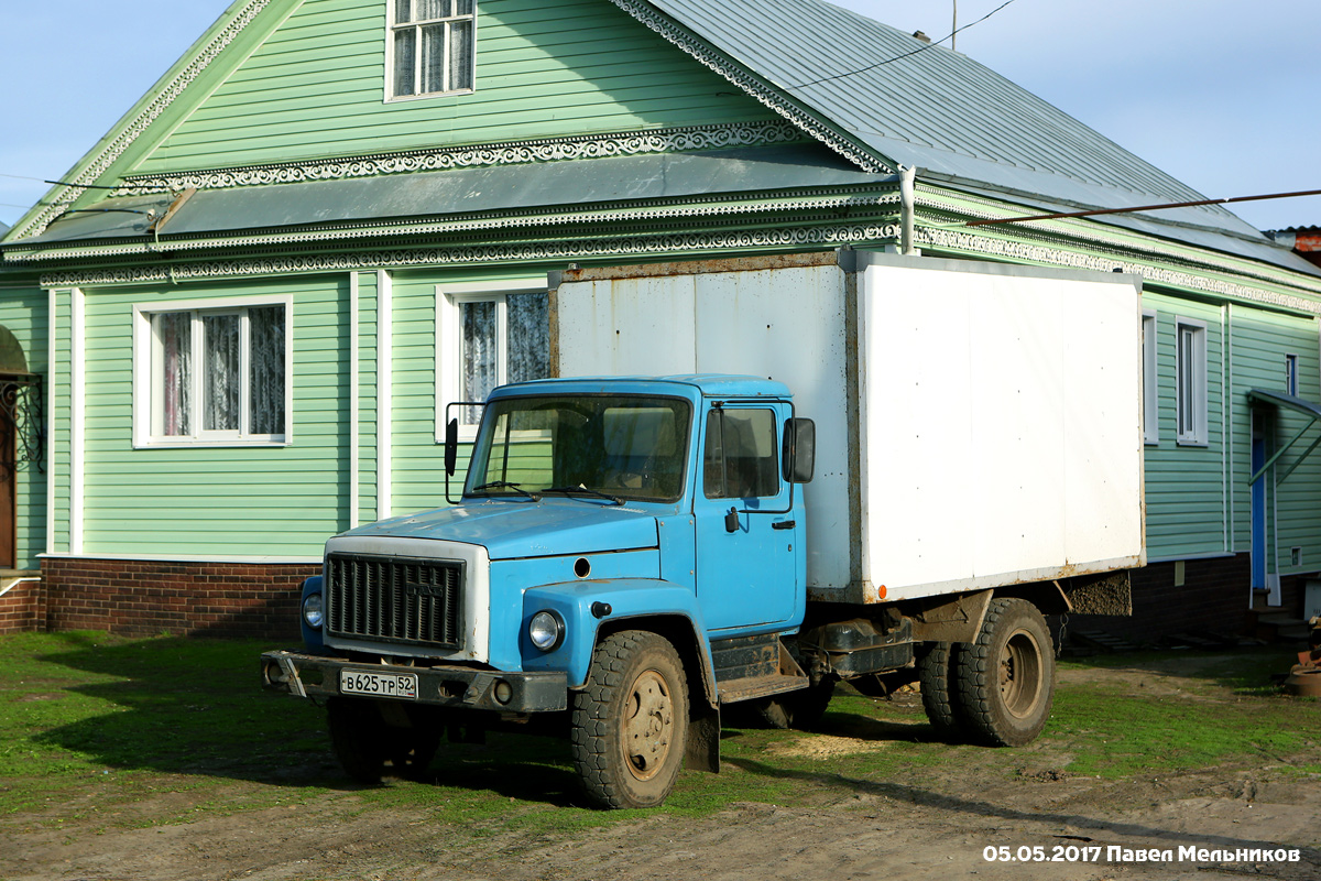 Нижегородская область, № В 625 ТР 52 — ГАЗ-4301