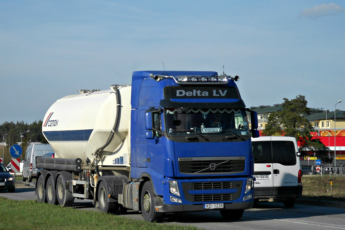 Латвия, № KD-1235 — Volvo ('2008) FH.460