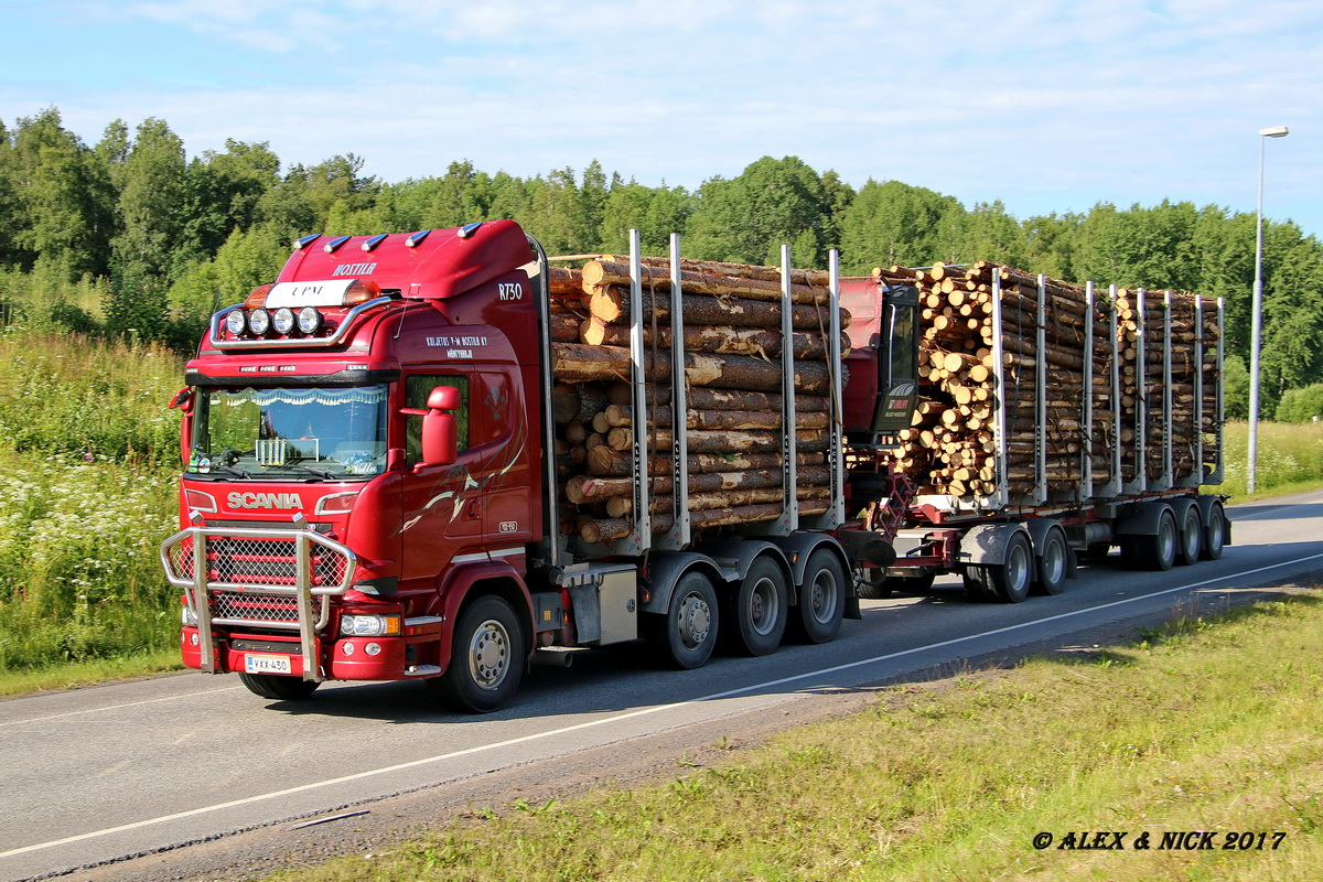 Финляндия, № VXX-430 — Scania ('2013) R730