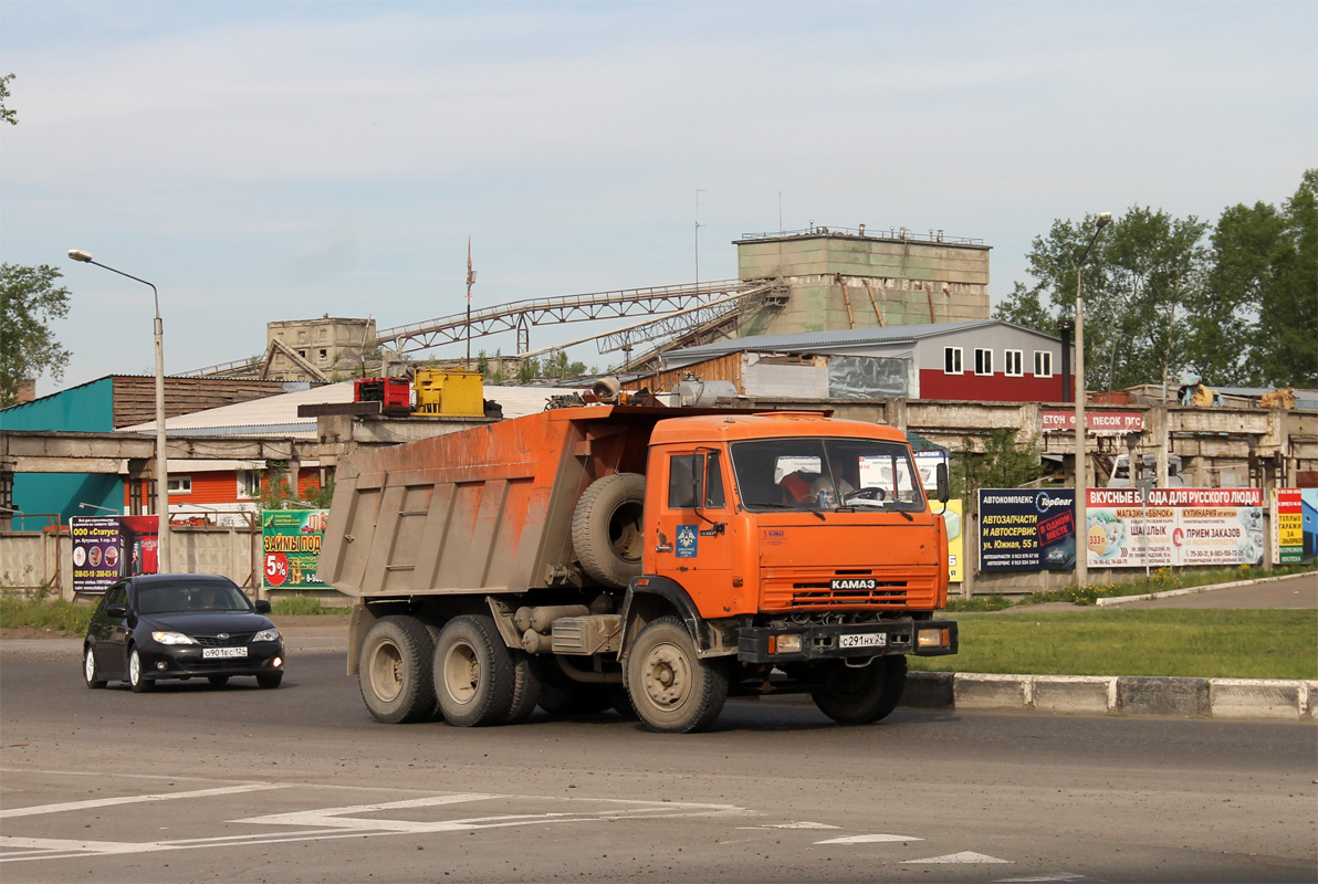 Красноярский край, № С 291 НХ 24 — КамАЗ-65115-02 [65115C]