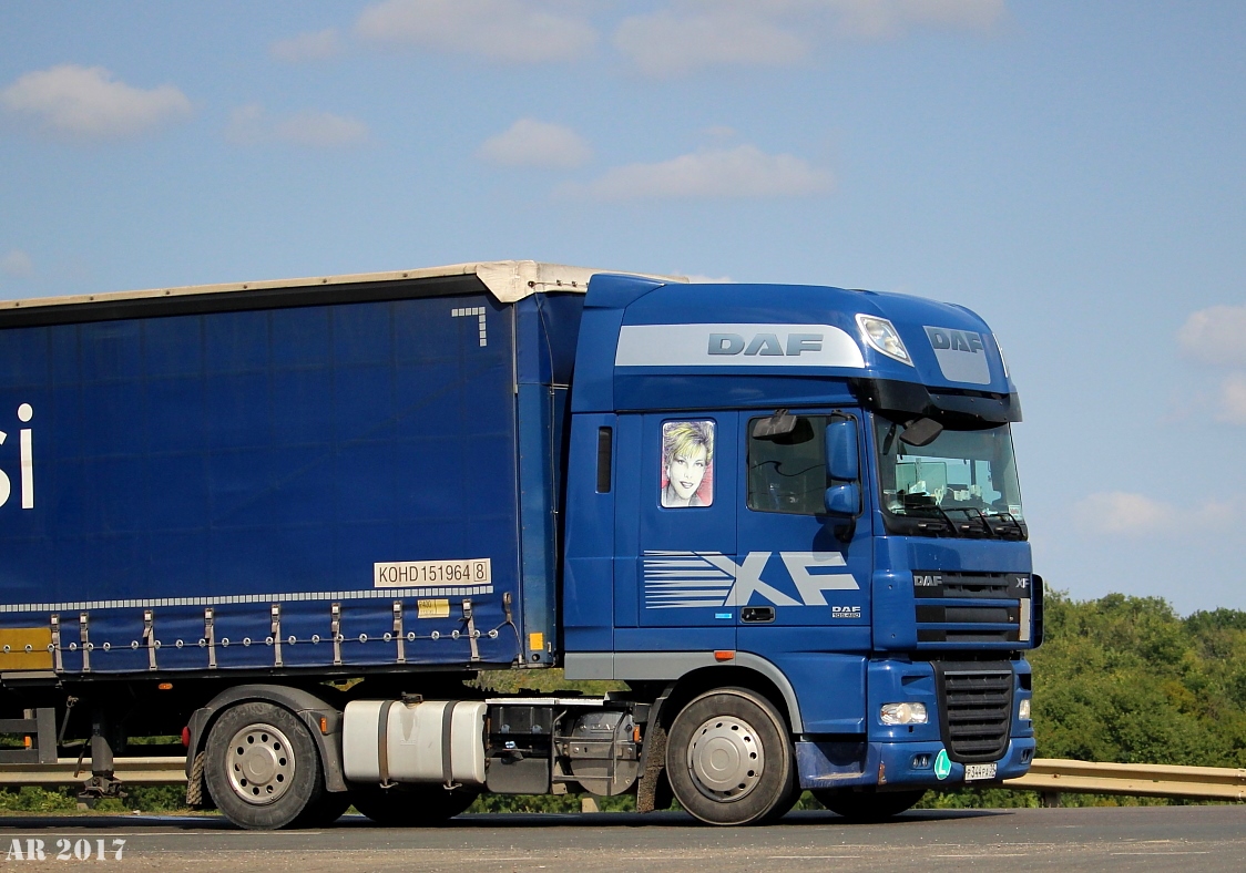 Калининградская область, № Р 344 РА 39 — DAF XF105 FT