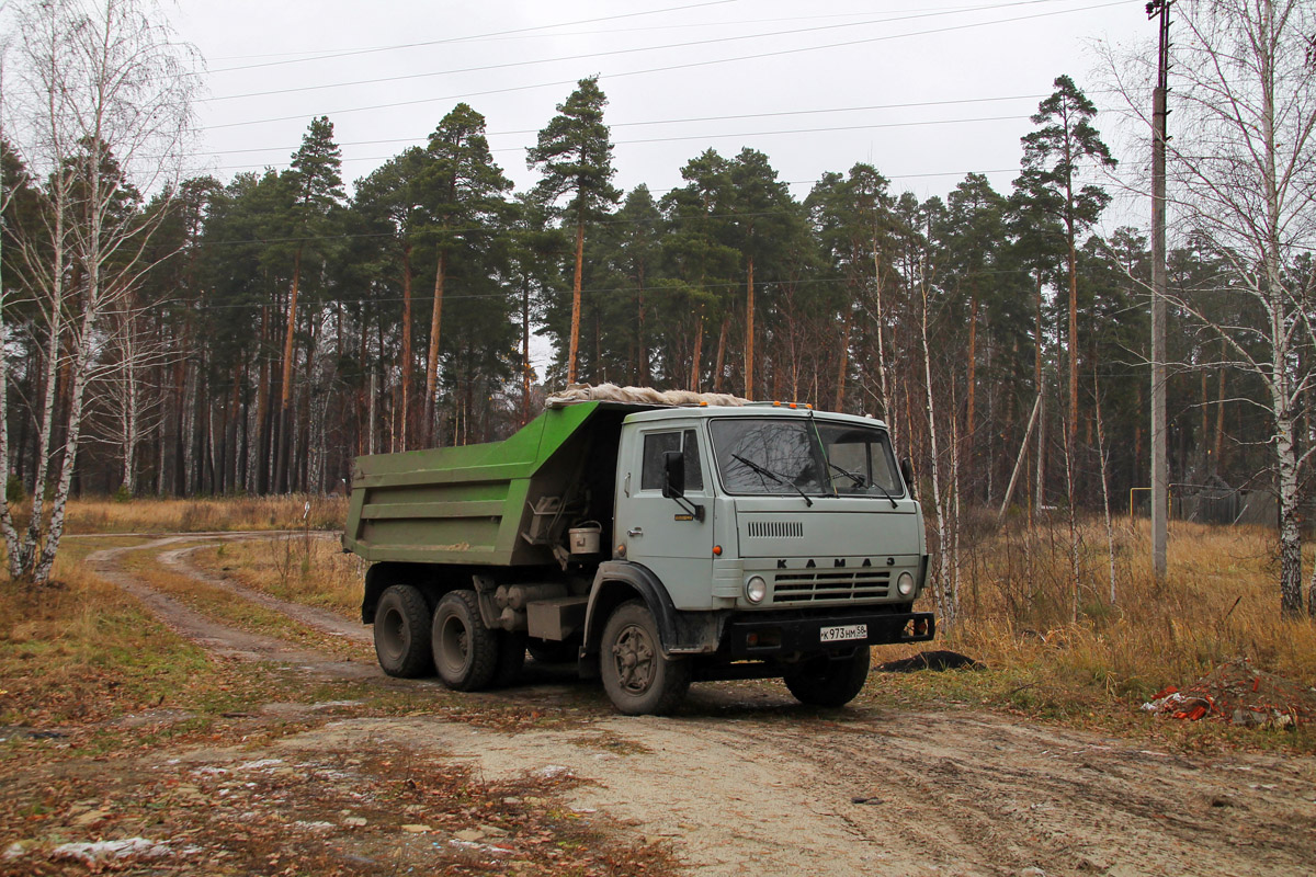 Пензенская область, № К 973 НМ 58 — КамАЗ-5511