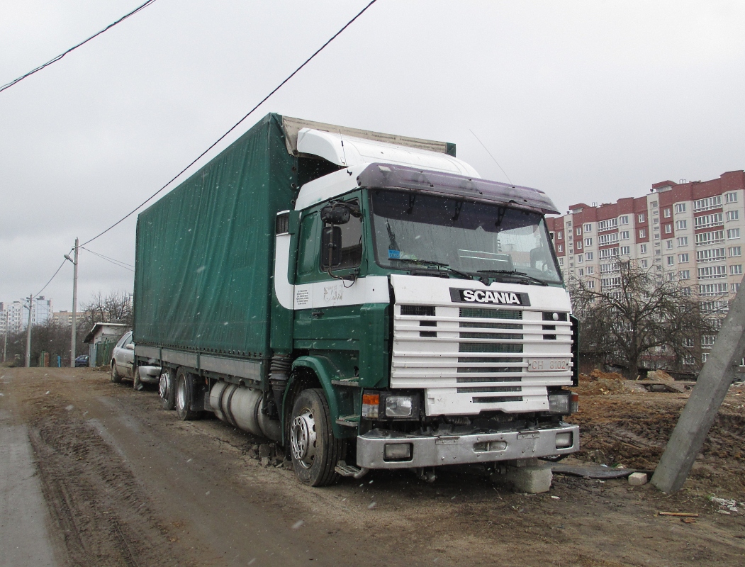 Гродненская область, № СН 8102 — Scania (II) (общая модель)