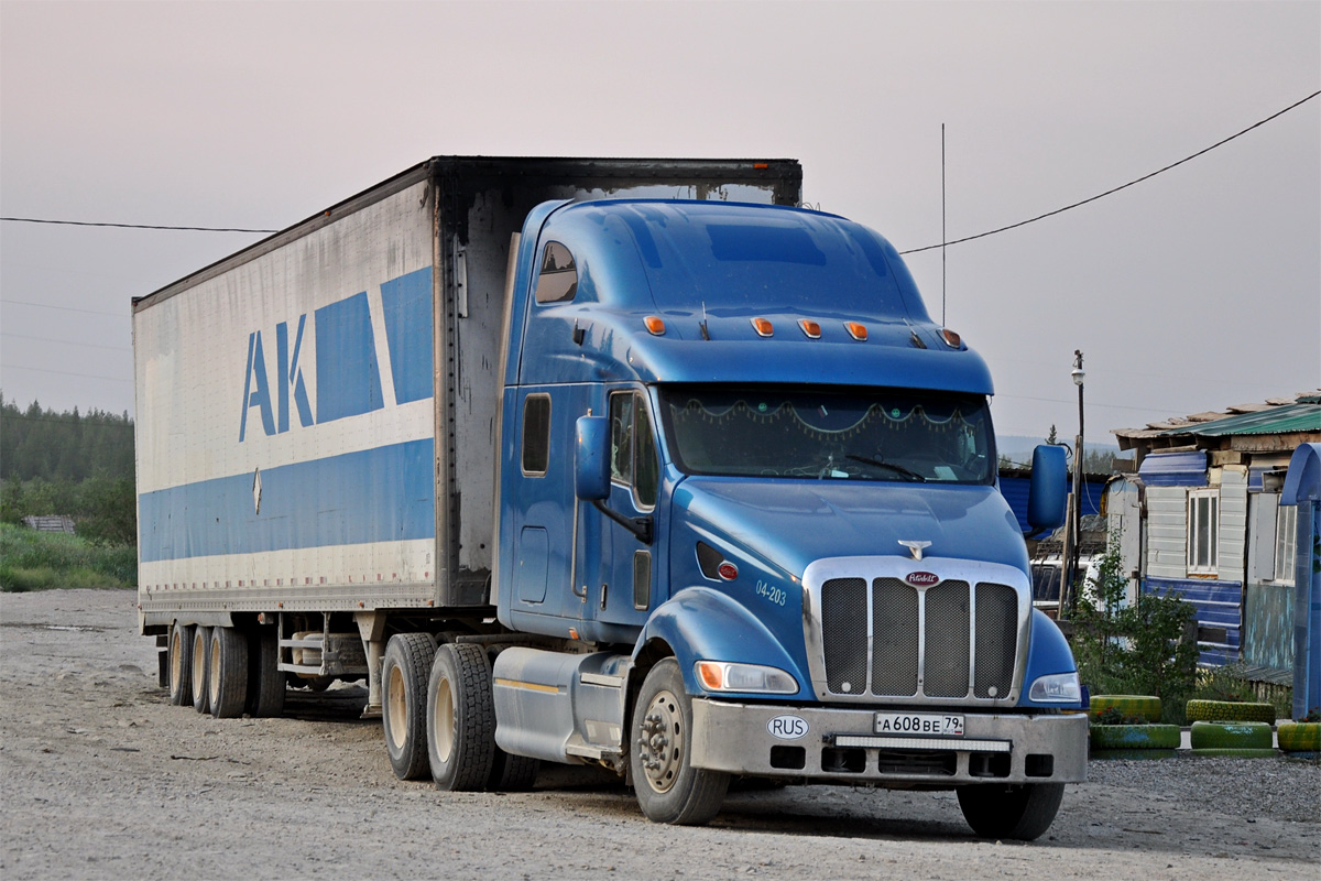 Еврейская автономная область, № А 608 ВЕ 79 — Peterbilt 387