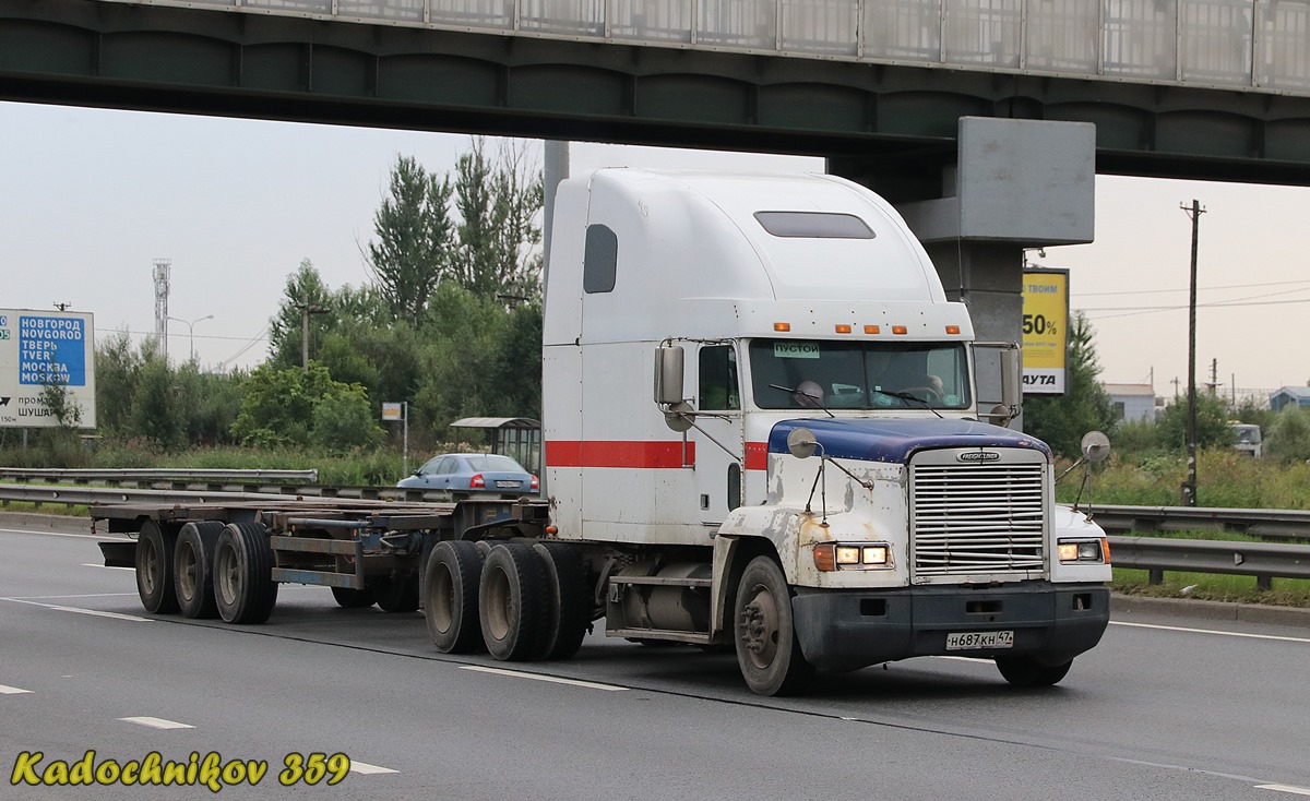 Ленинградская область, № Н 687 КН 47 — Freightliner FLD 120