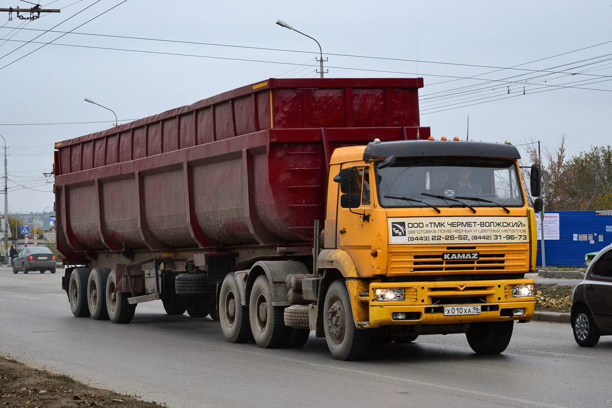 Волгоградская область, № Х 010 ХА 96 — КамАЗ-6460-63