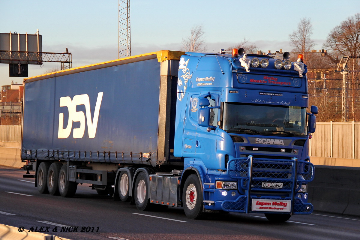 Норвегия, № DL 36943 — Scania ('2004) R580