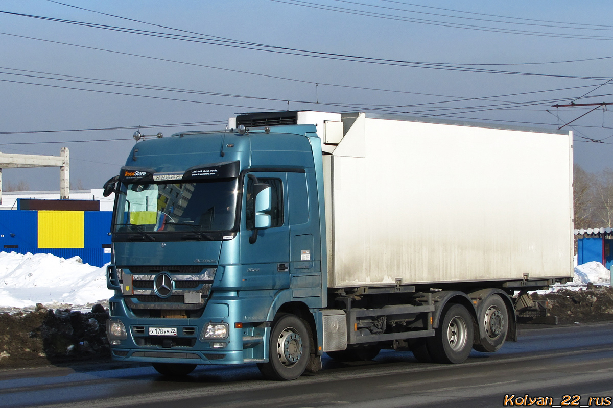 Алтайский край, № Х 178 УМ 22 — Mercedes-Benz Actros ('2009) 2544