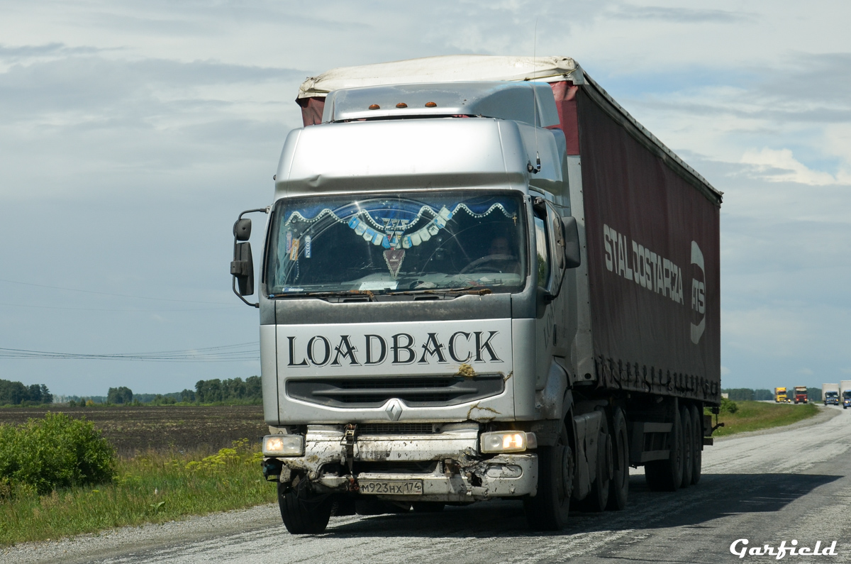 Челябинская область, № М 923 НХ 174 — Renault Premium ('1996)