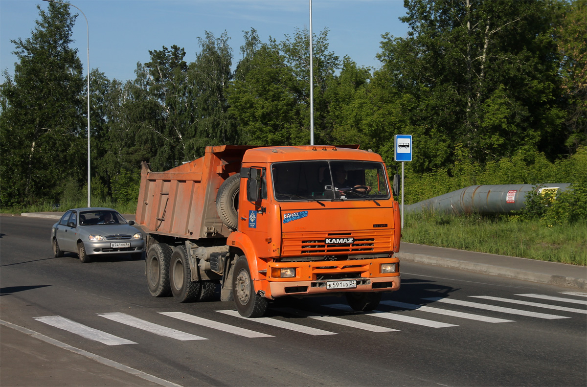 Красноярский край, № К 591 НХ 24 — КамАЗ-65115 [651150]